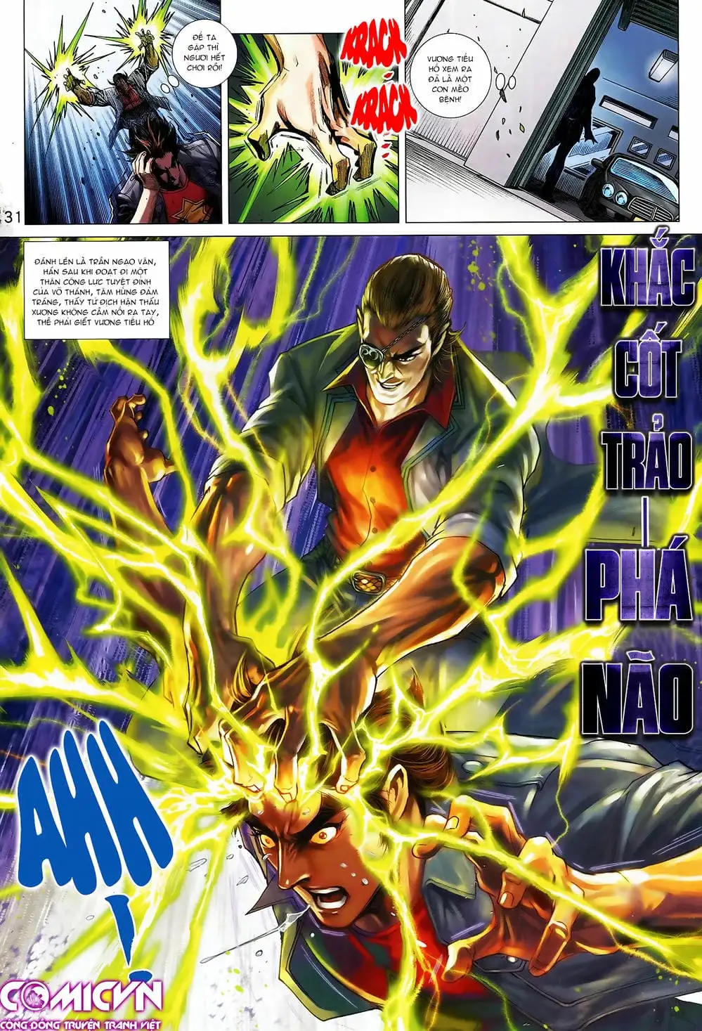 Truyện Tranh Tân Tác Long Hổ Môn trang 4