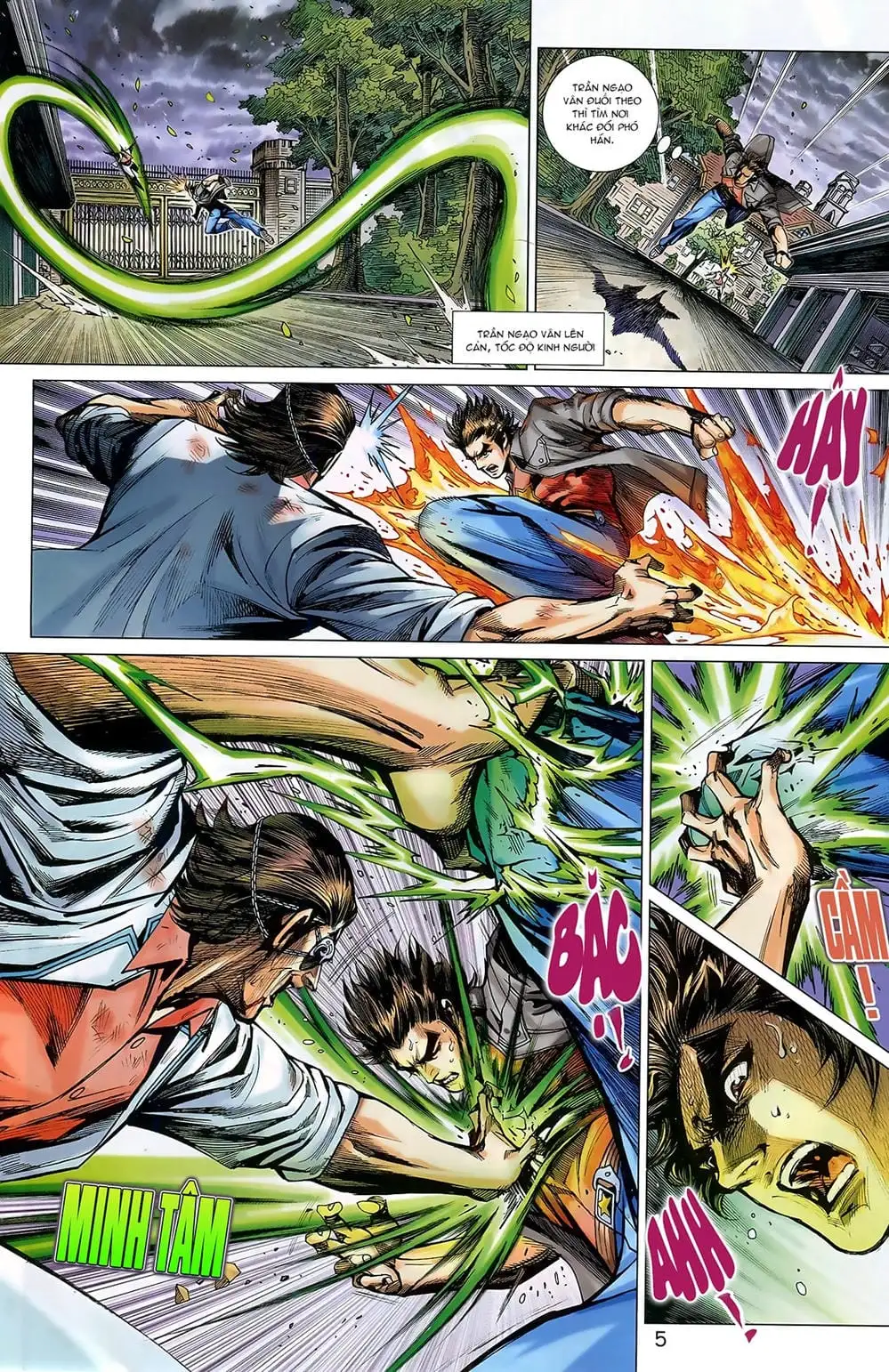 Truyện Tranh Tân Tác Long Hổ Môn trang 4