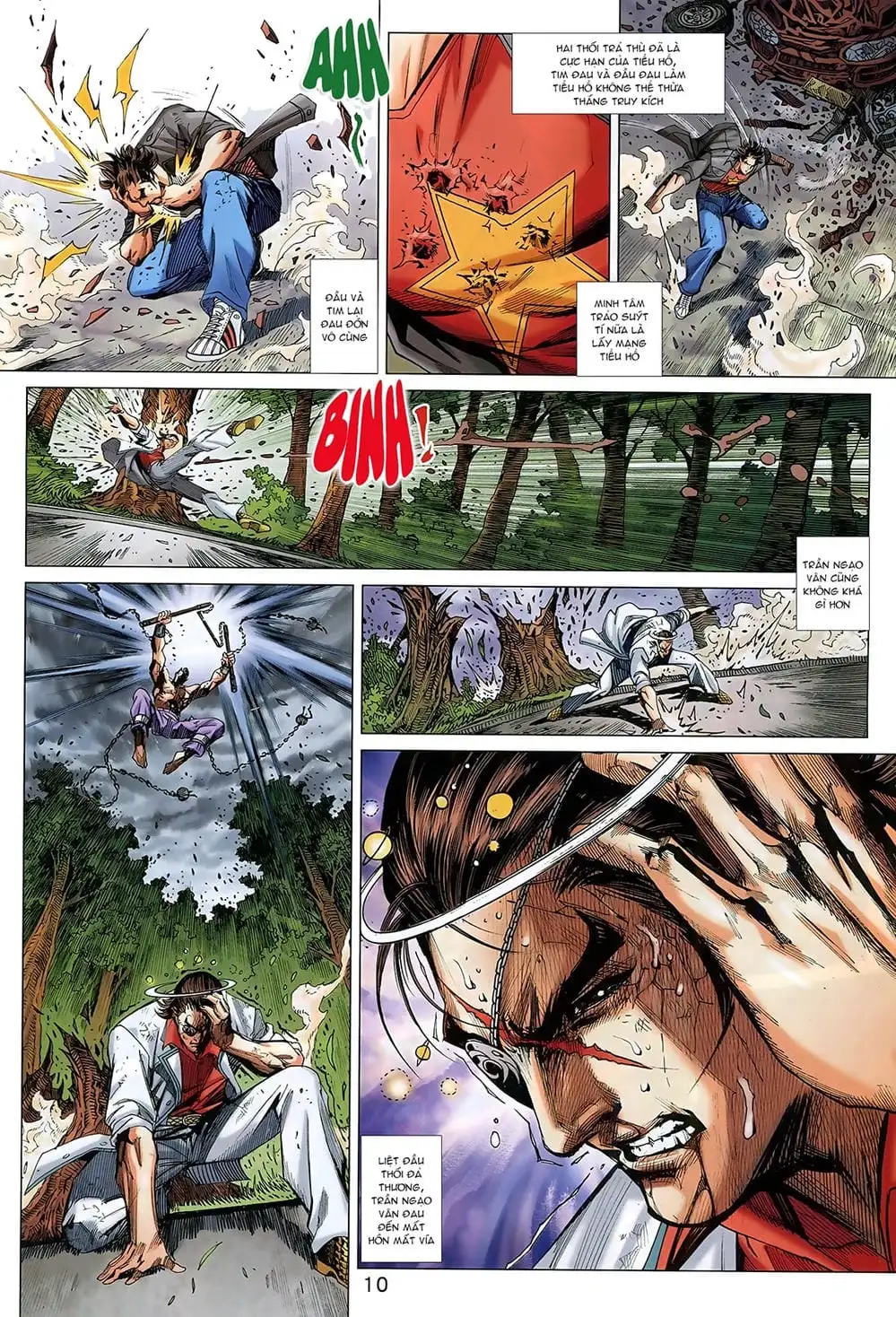 Truyện Tranh Tân Tác Long Hổ Môn trang 4