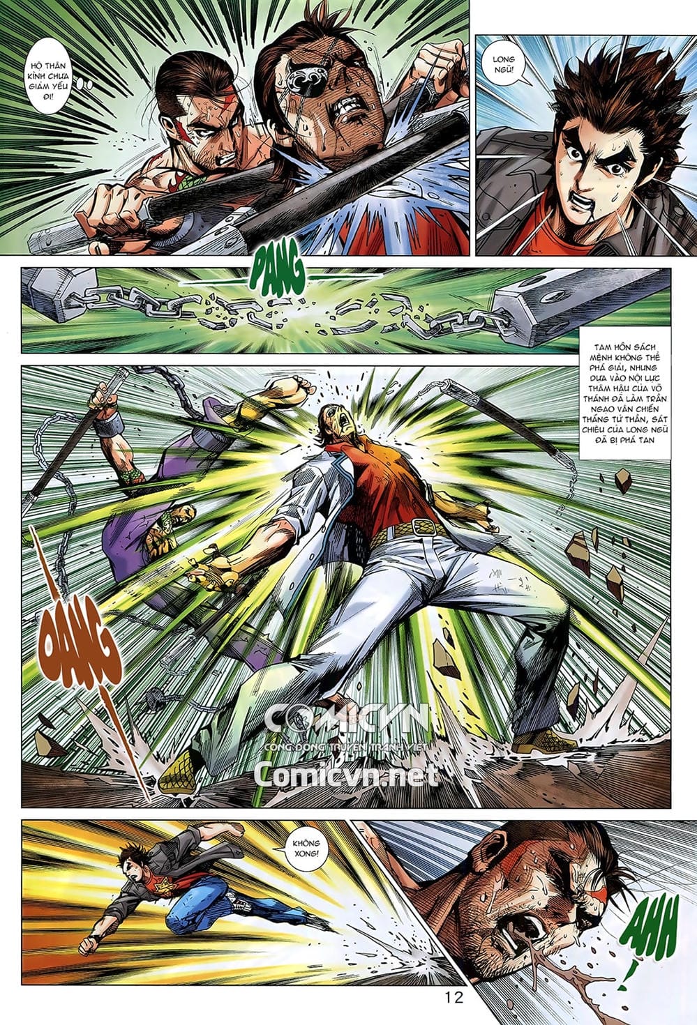 Truyện Tranh Tân Tác Long Hổ Môn trang 4