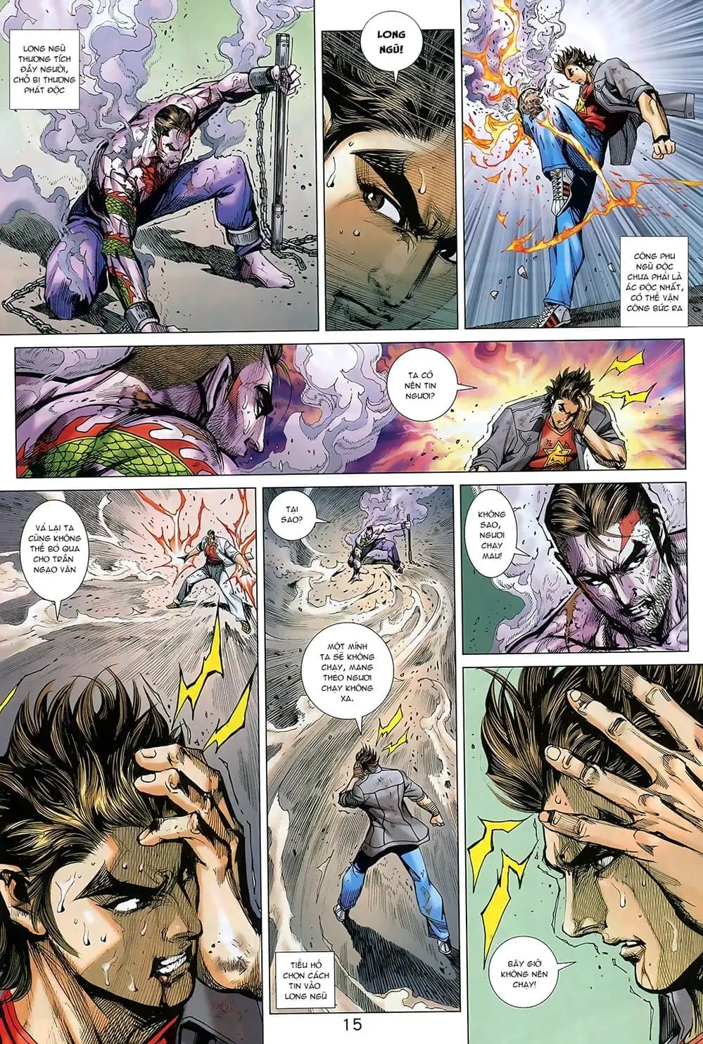 Truyện Tranh Tân Tác Long Hổ Môn trang 4
