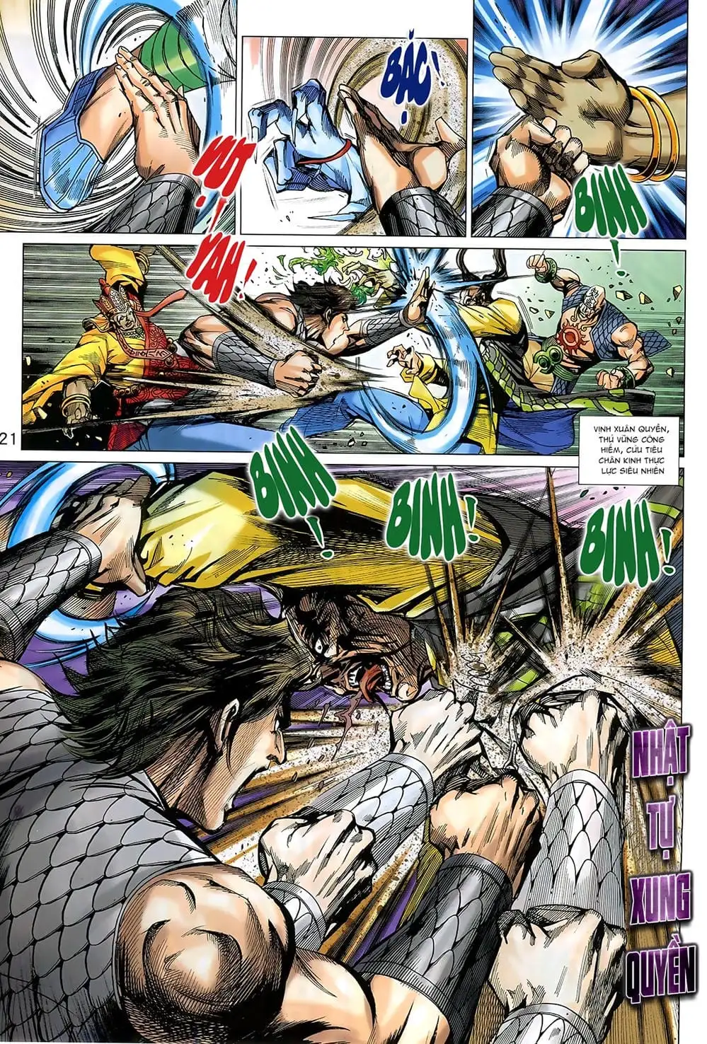 Truyện Tranh Tân Tác Long Hổ Môn trang 4