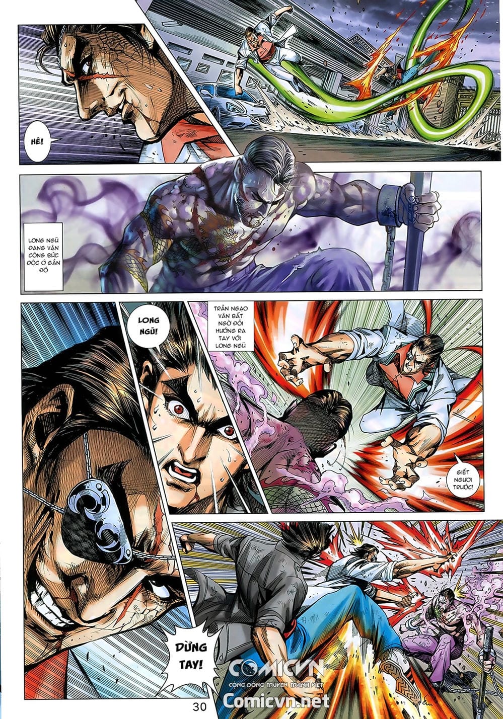Truyện Tranh Tân Tác Long Hổ Môn trang 4