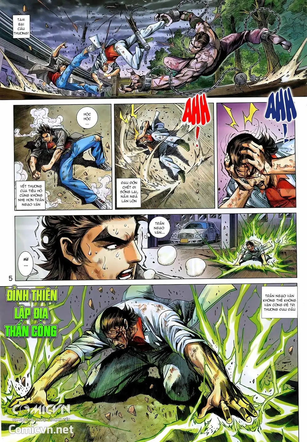 Truyện Tranh Tân Tác Long Hổ Môn trang 4