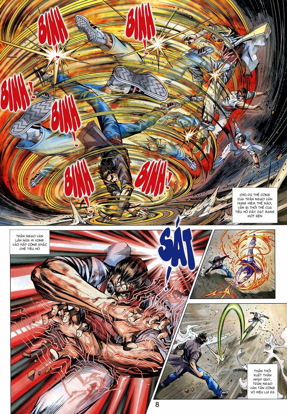 Truyện Tranh Tân Tác Long Hổ Môn trang 4