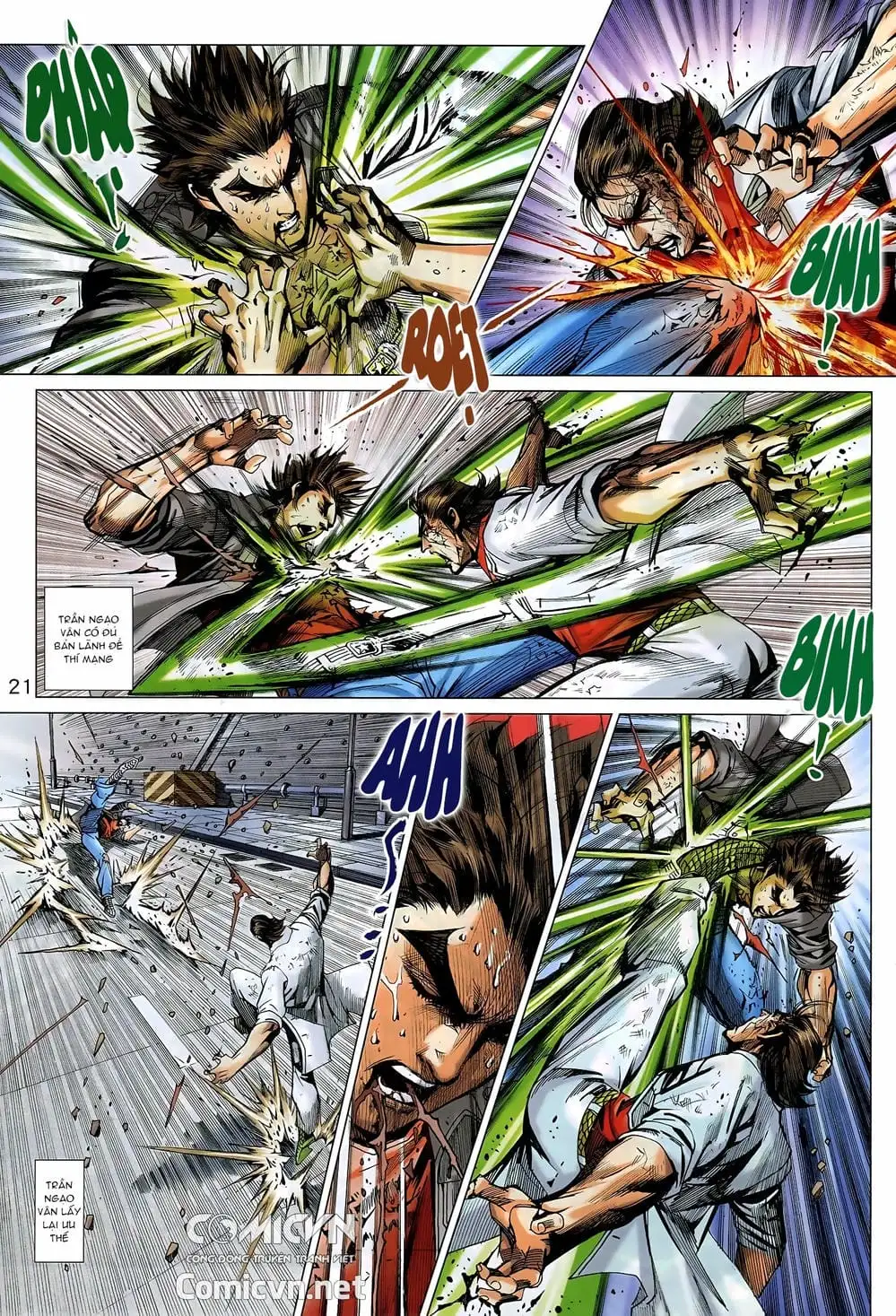 Truyện Tranh Tân Tác Long Hổ Môn trang 4