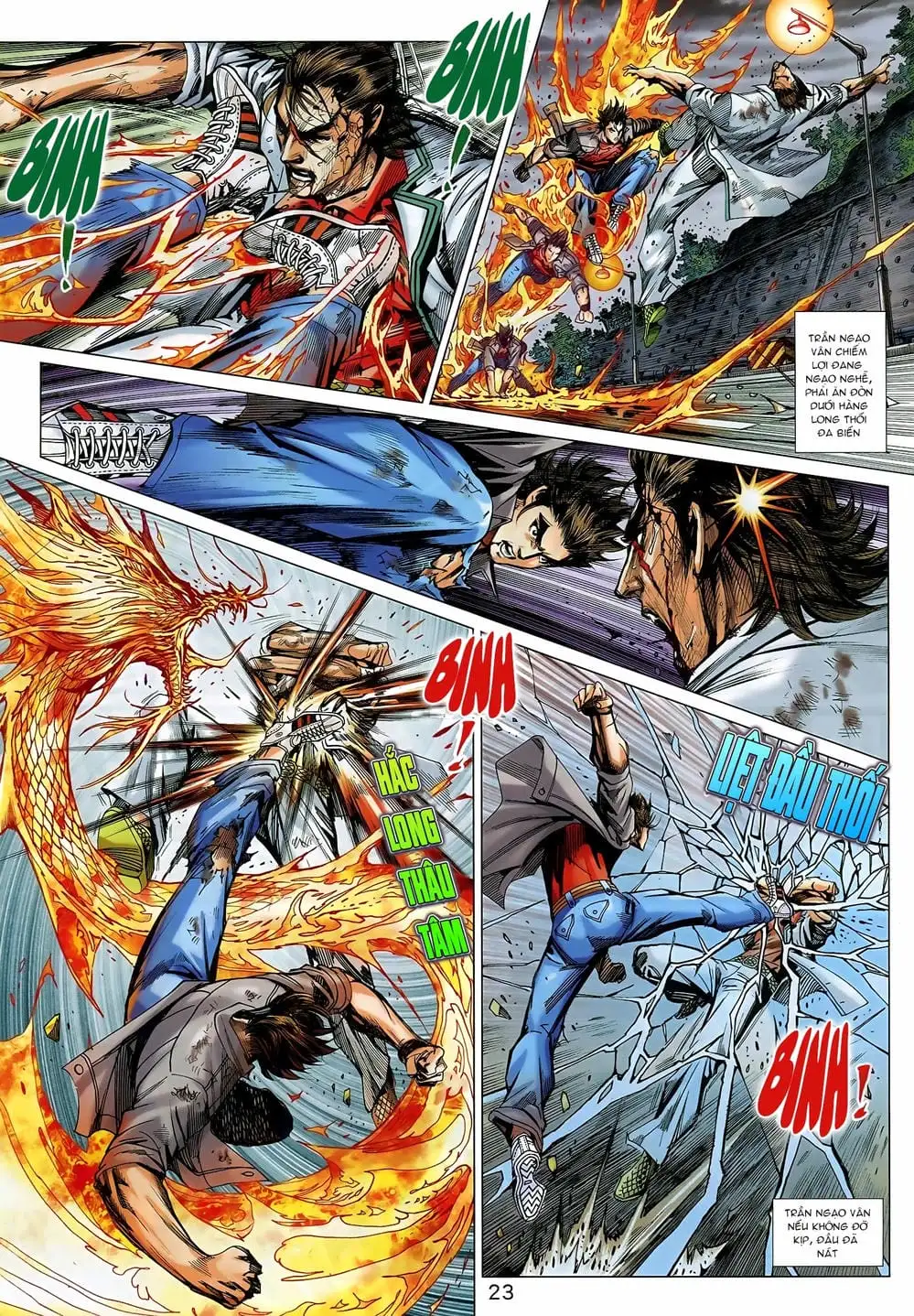 Truyện Tranh Tân Tác Long Hổ Môn trang 4