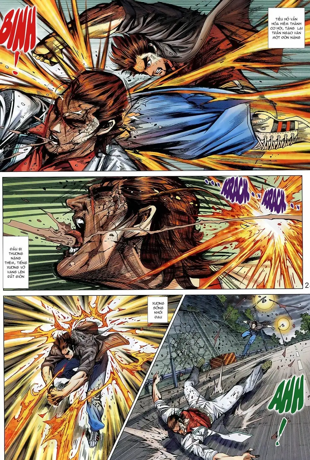 Truyện Tranh Tân Tác Long Hổ Môn trang 4