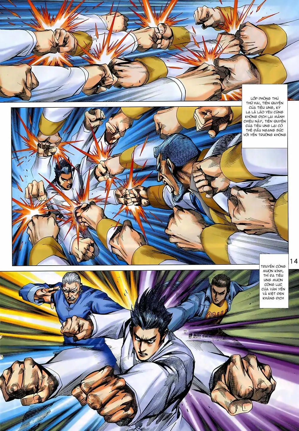 Truyện Tranh Tân Tác Long Hổ Môn trang 4