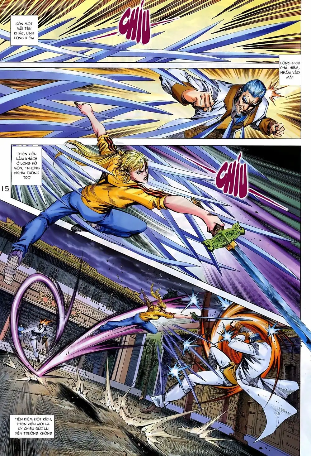 Truyện Tranh Tân Tác Long Hổ Môn trang 4