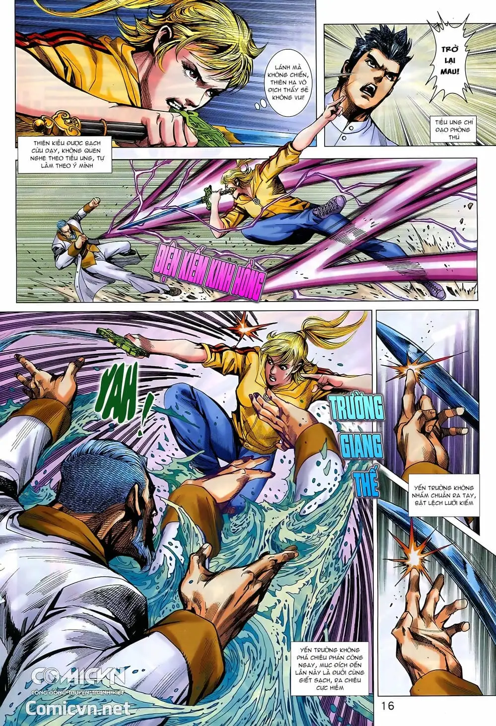 Truyện Tranh Tân Tác Long Hổ Môn trang 4