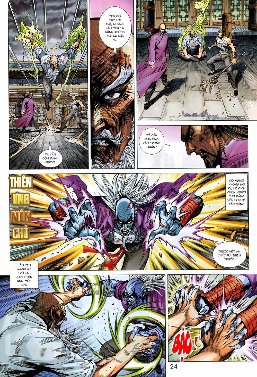 Truyện Tranh Tân Tác Long Hổ Môn trang 4