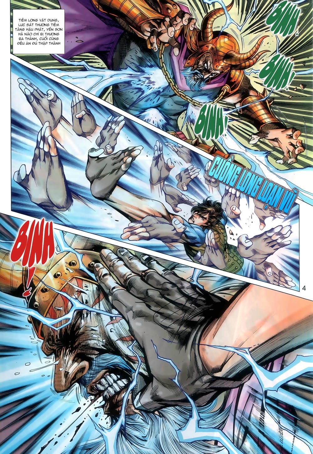Truyện Tranh Tân Tác Long Hổ Môn trang 4
