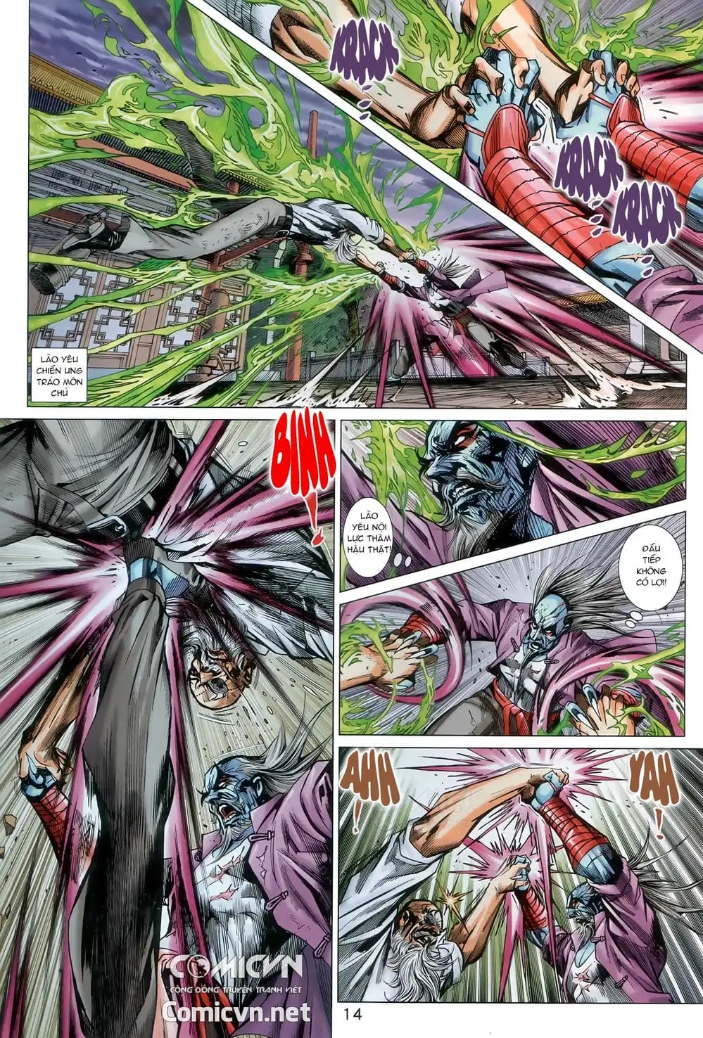 Truyện Tranh Tân Tác Long Hổ Môn trang 4