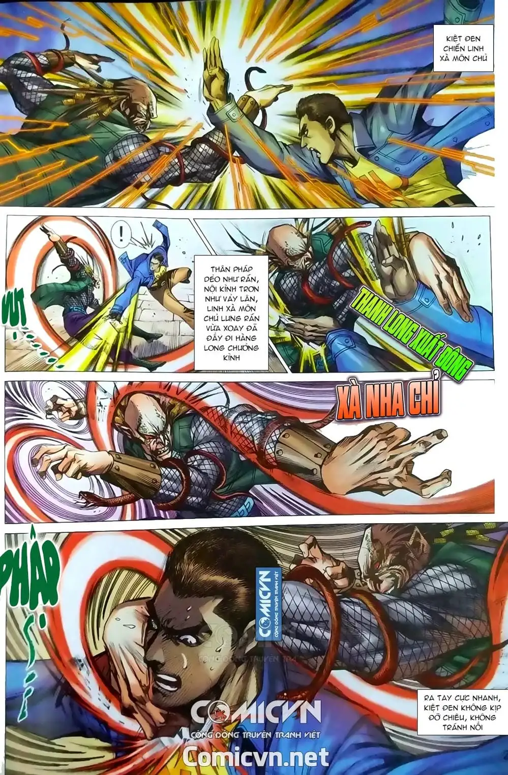 Truyện Tranh Tân Tác Long Hổ Môn trang 4