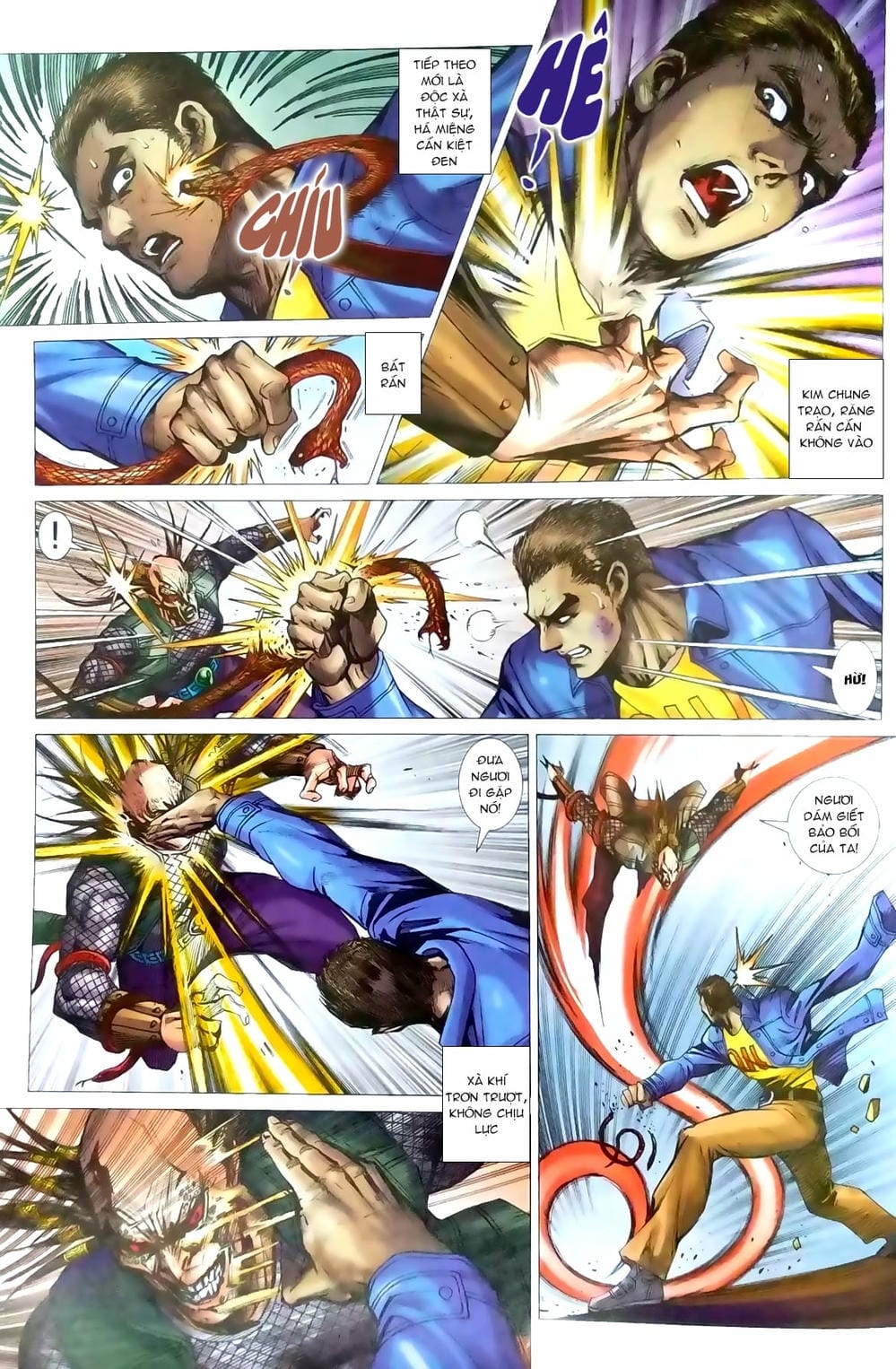 Truyện Tranh Tân Tác Long Hổ Môn trang 4