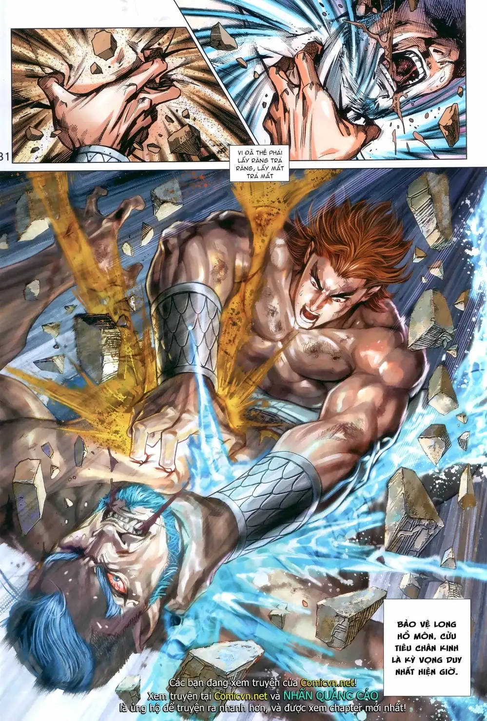 Truyện Tranh Tân Tác Long Hổ Môn trang 4