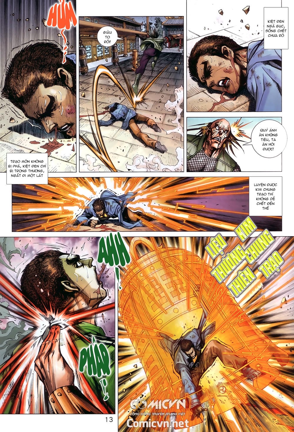 Truyện Tranh Tân Tác Long Hổ Môn trang 4