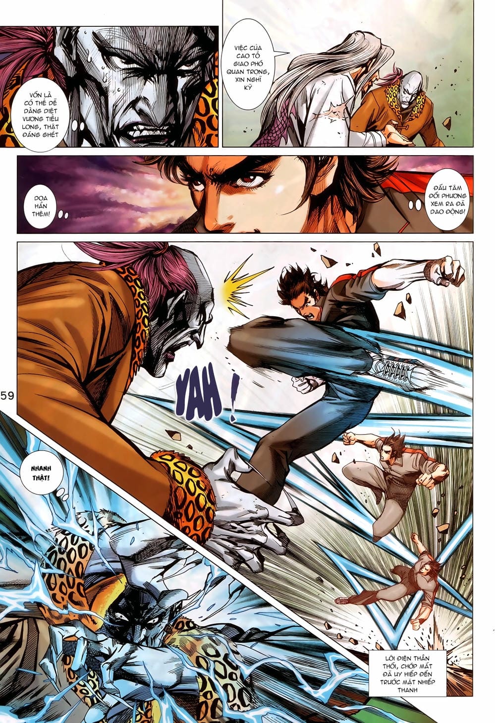 Truyện Tranh Tân Tác Long Hổ Môn trang 4