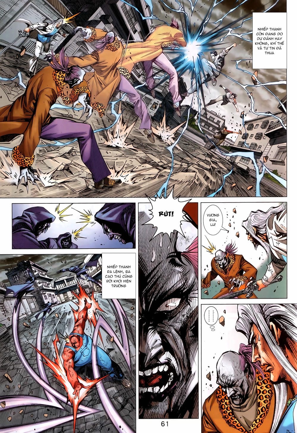 Truyện Tranh Tân Tác Long Hổ Môn trang 4