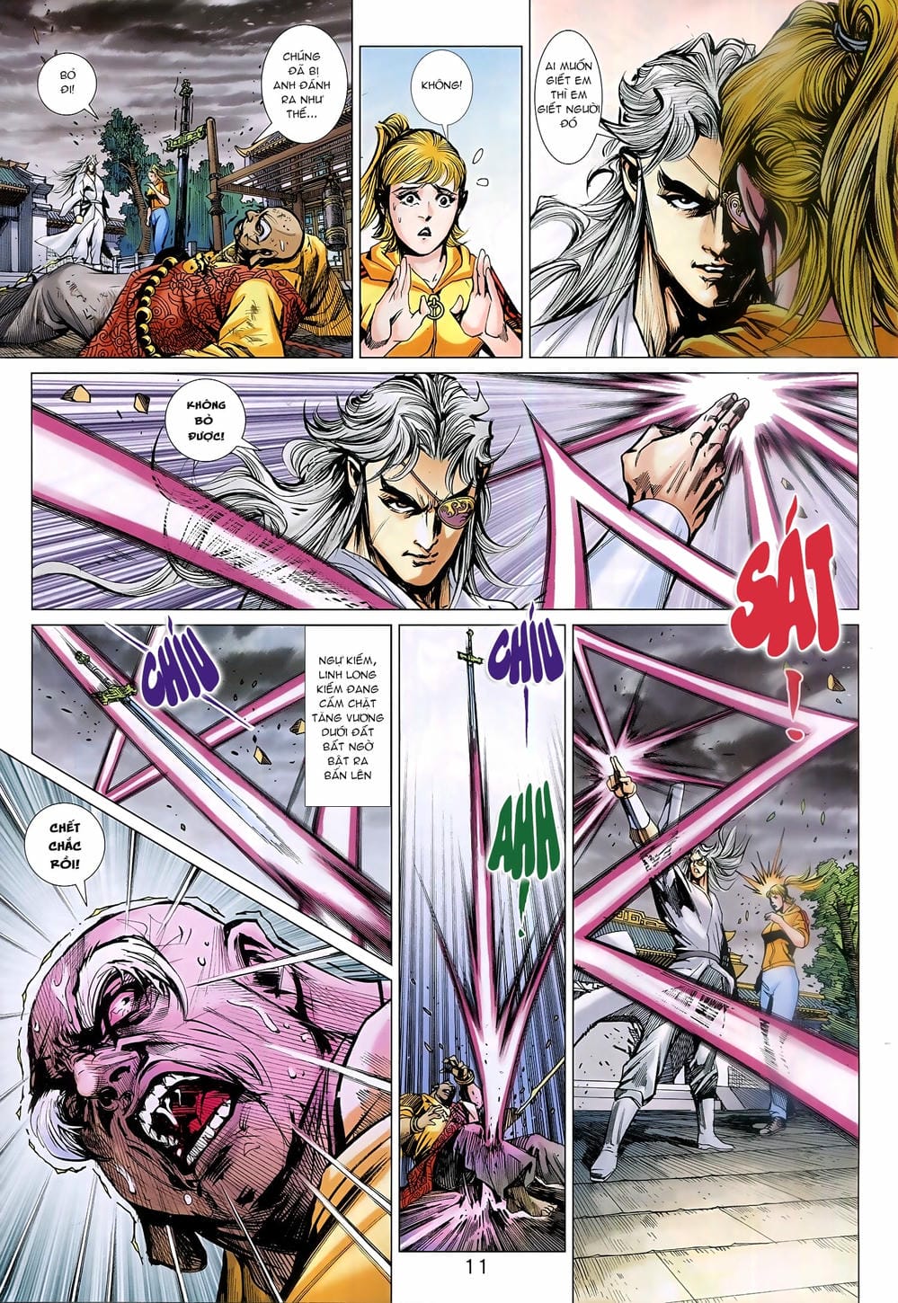 Truyện Tranh Tân Tác Long Hổ Môn trang 4