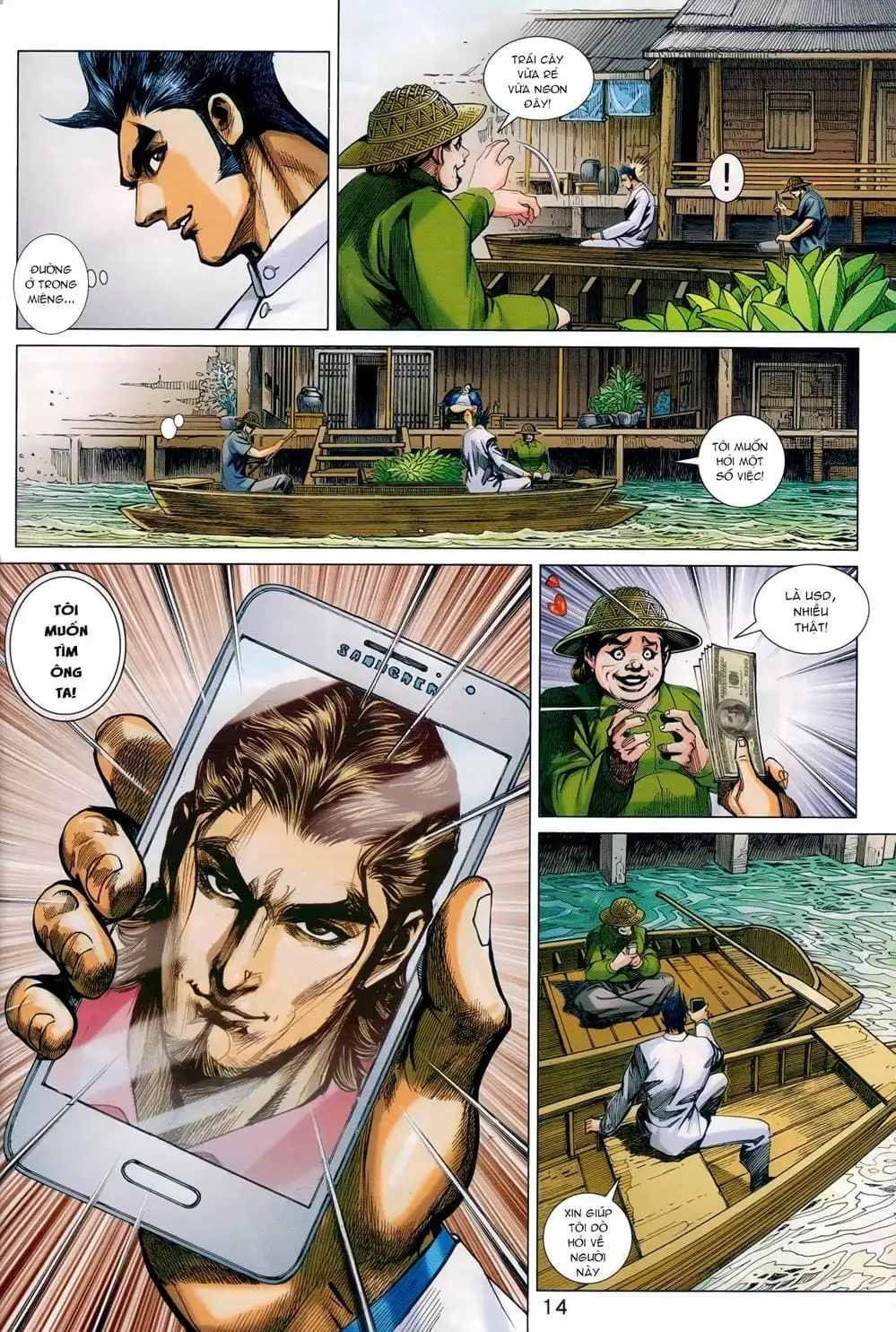 Truyện Tranh Tân Tác Long Hổ Môn trang 4