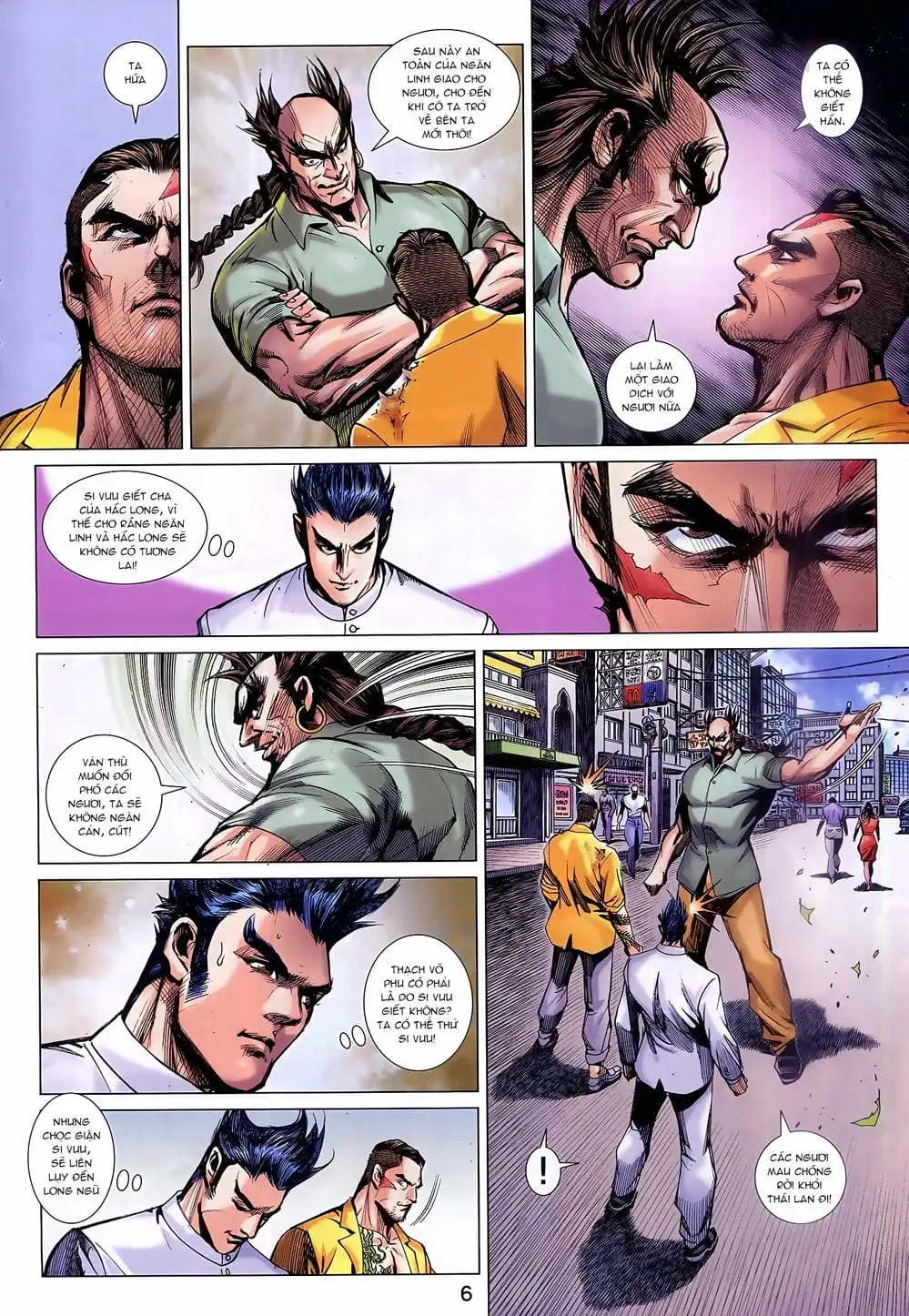 Truyện Tranh Tân Tác Long Hổ Môn trang 4