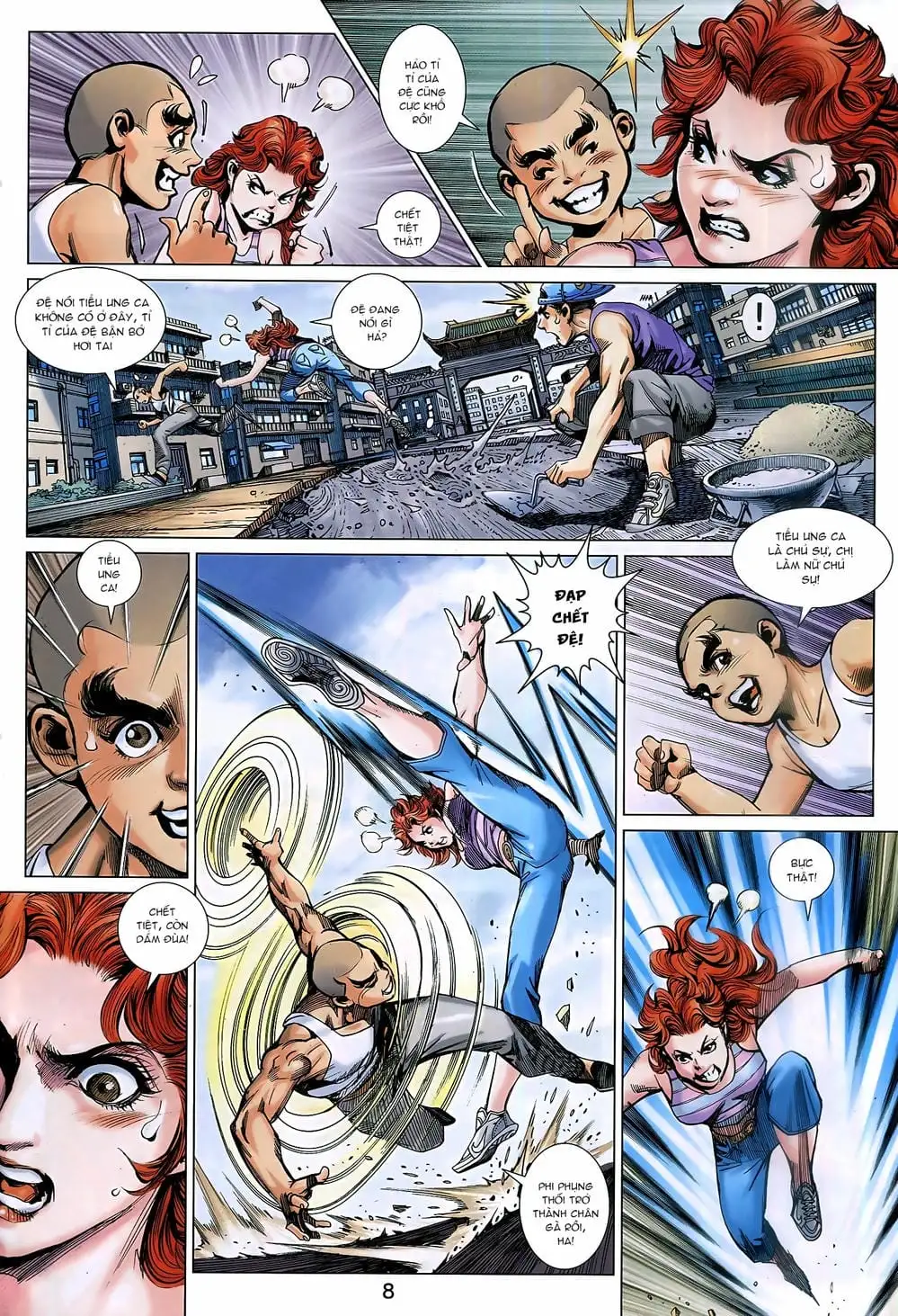 Truyện Tranh Tân Tác Long Hổ Môn trang 4