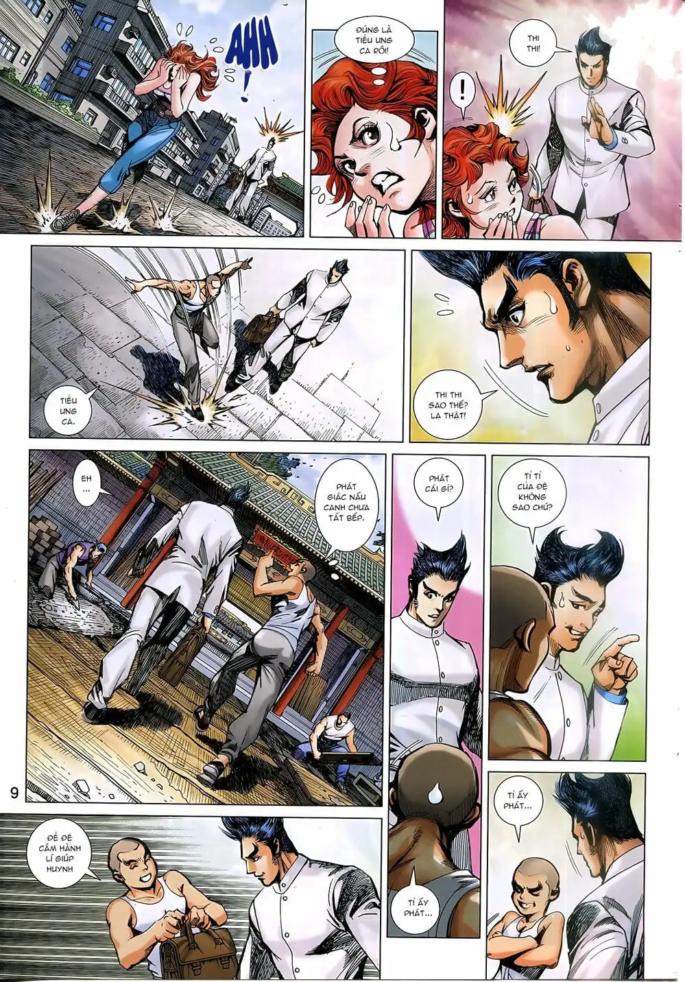 Truyện Tranh Tân Tác Long Hổ Môn trang 4