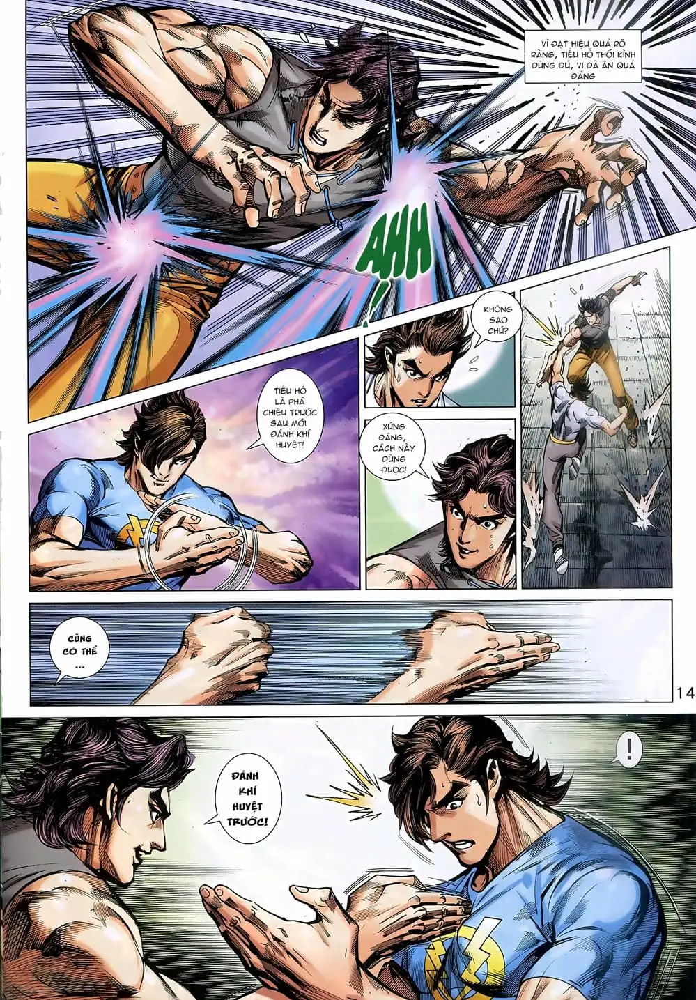 Truyện Tranh Tân Tác Long Hổ Môn trang 4