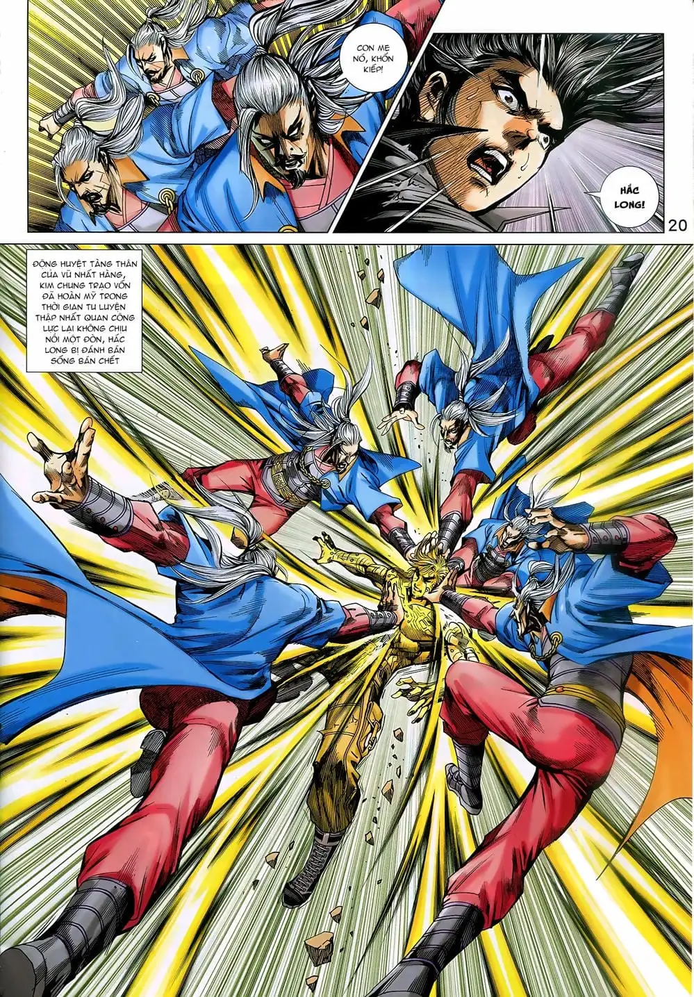 Truyện Tranh Tân Tác Long Hổ Môn trang 4