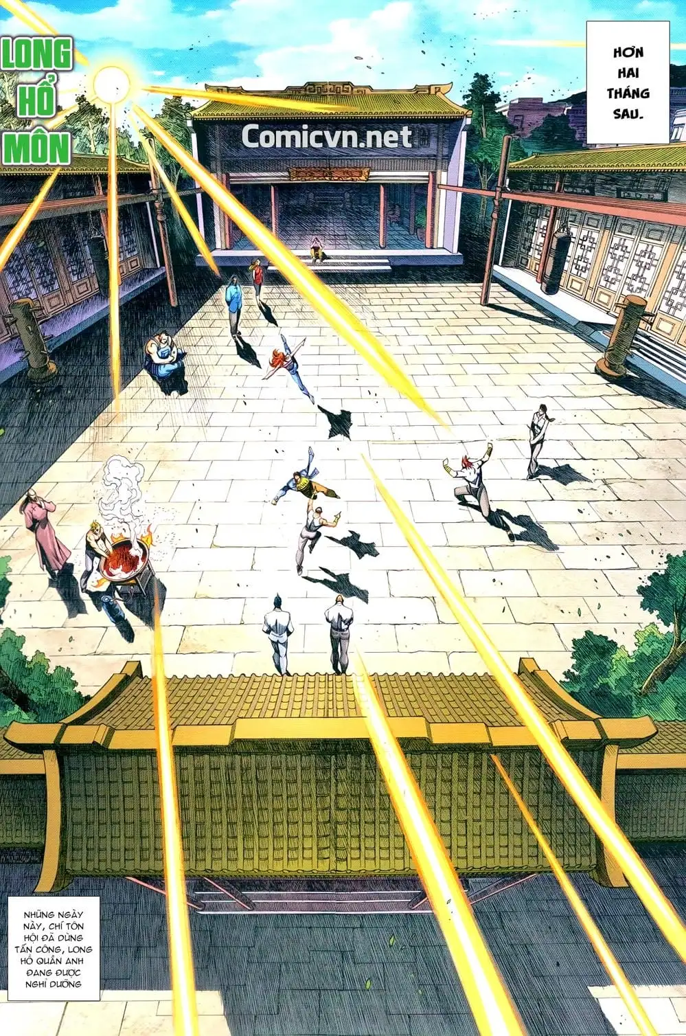 Truyện Tranh Tân Tác Long Hổ Môn trang 4