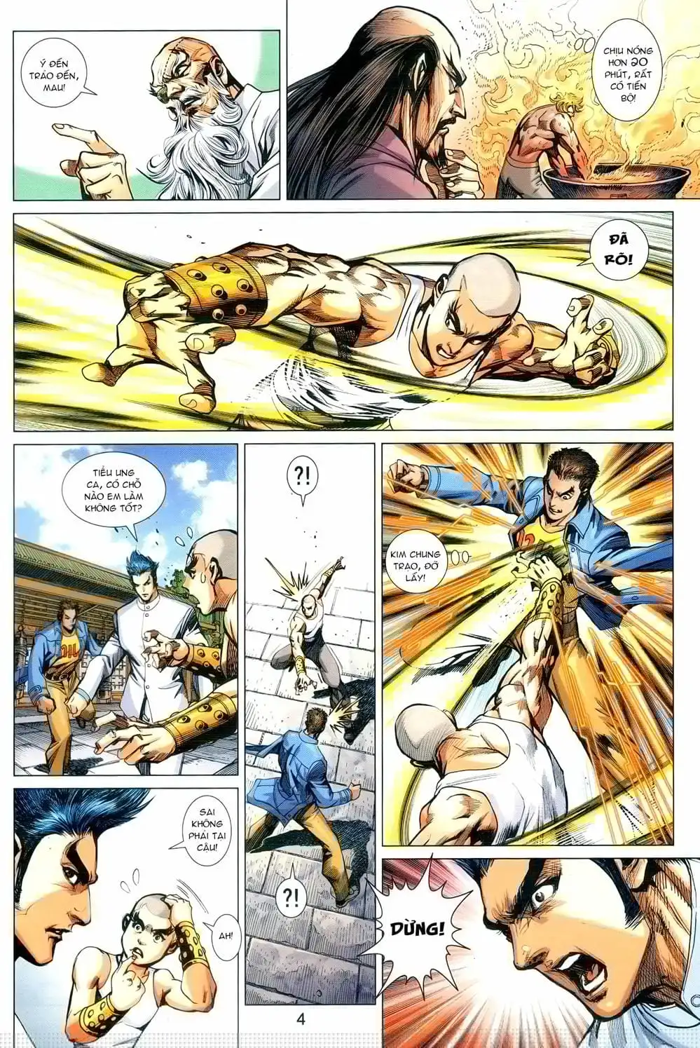 Truyện Tranh Tân Tác Long Hổ Môn trang 4