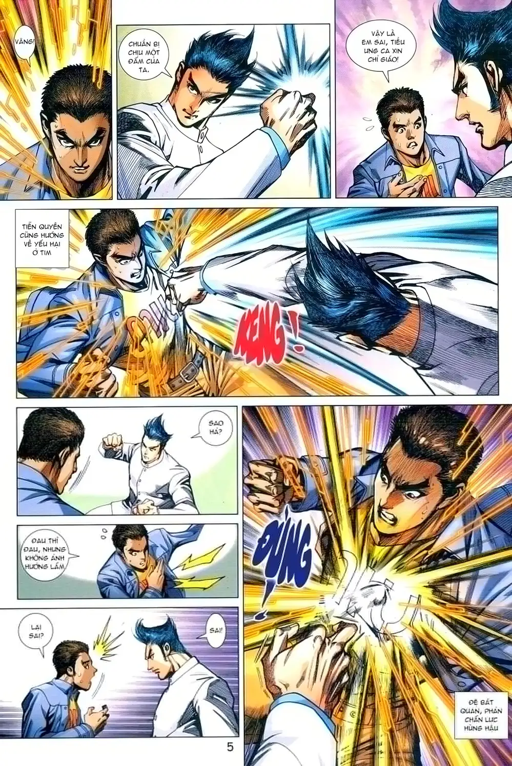 Truyện Tranh Tân Tác Long Hổ Môn trang 4