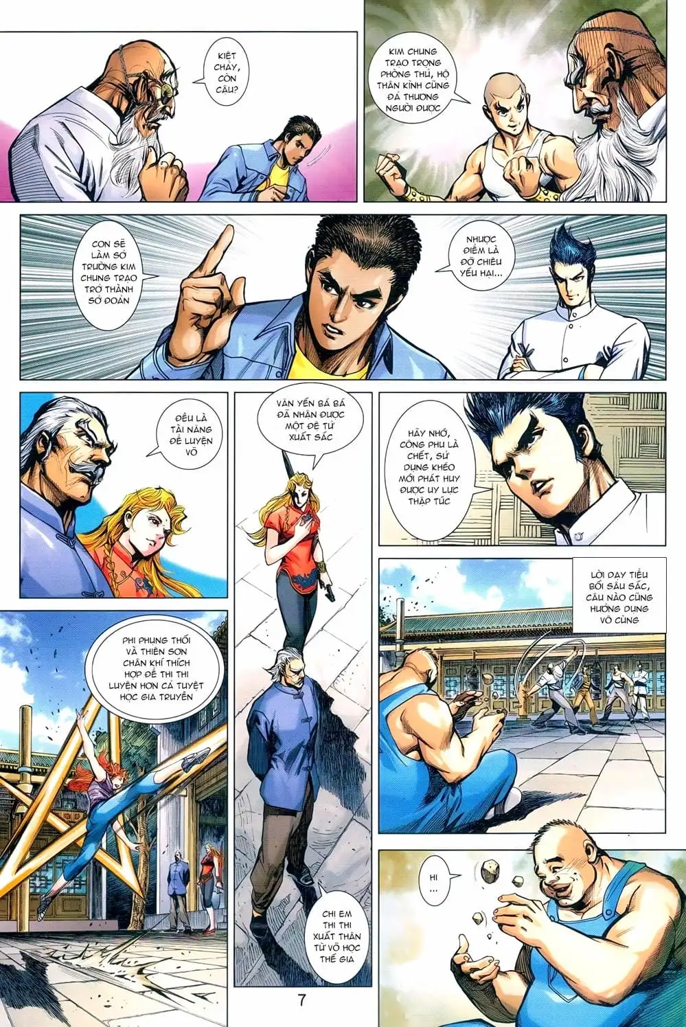 Truyện Tranh Tân Tác Long Hổ Môn trang 4