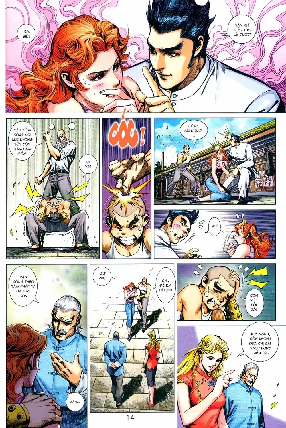 Truyện Tranh Tân Tác Long Hổ Môn trang 4