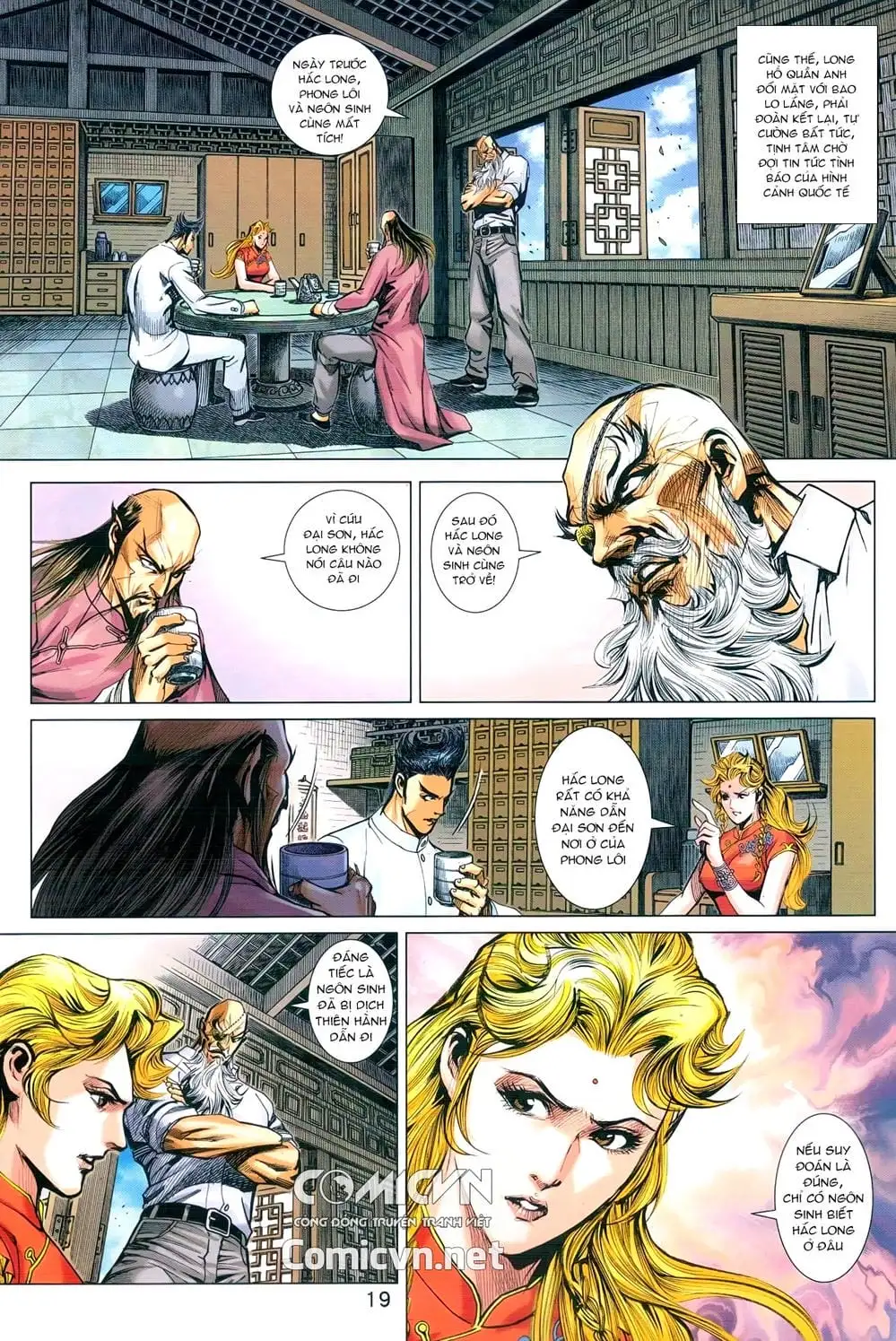 Truyện Tranh Tân Tác Long Hổ Môn trang 4