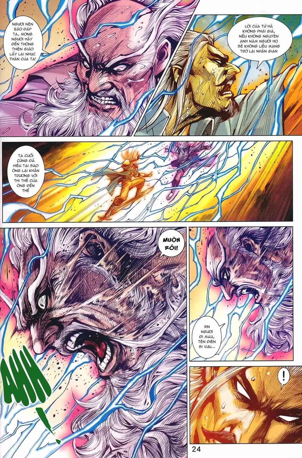 Truyện Tranh Tân Tác Long Hổ Môn trang 4