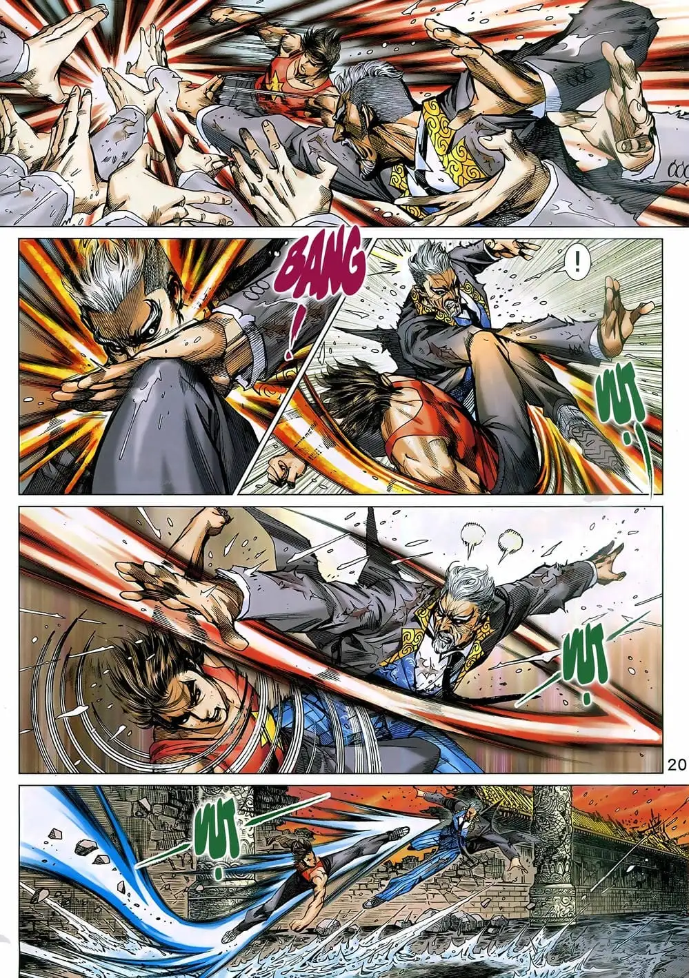 Truyện Tranh Tân Tác Long Hổ Môn trang 4