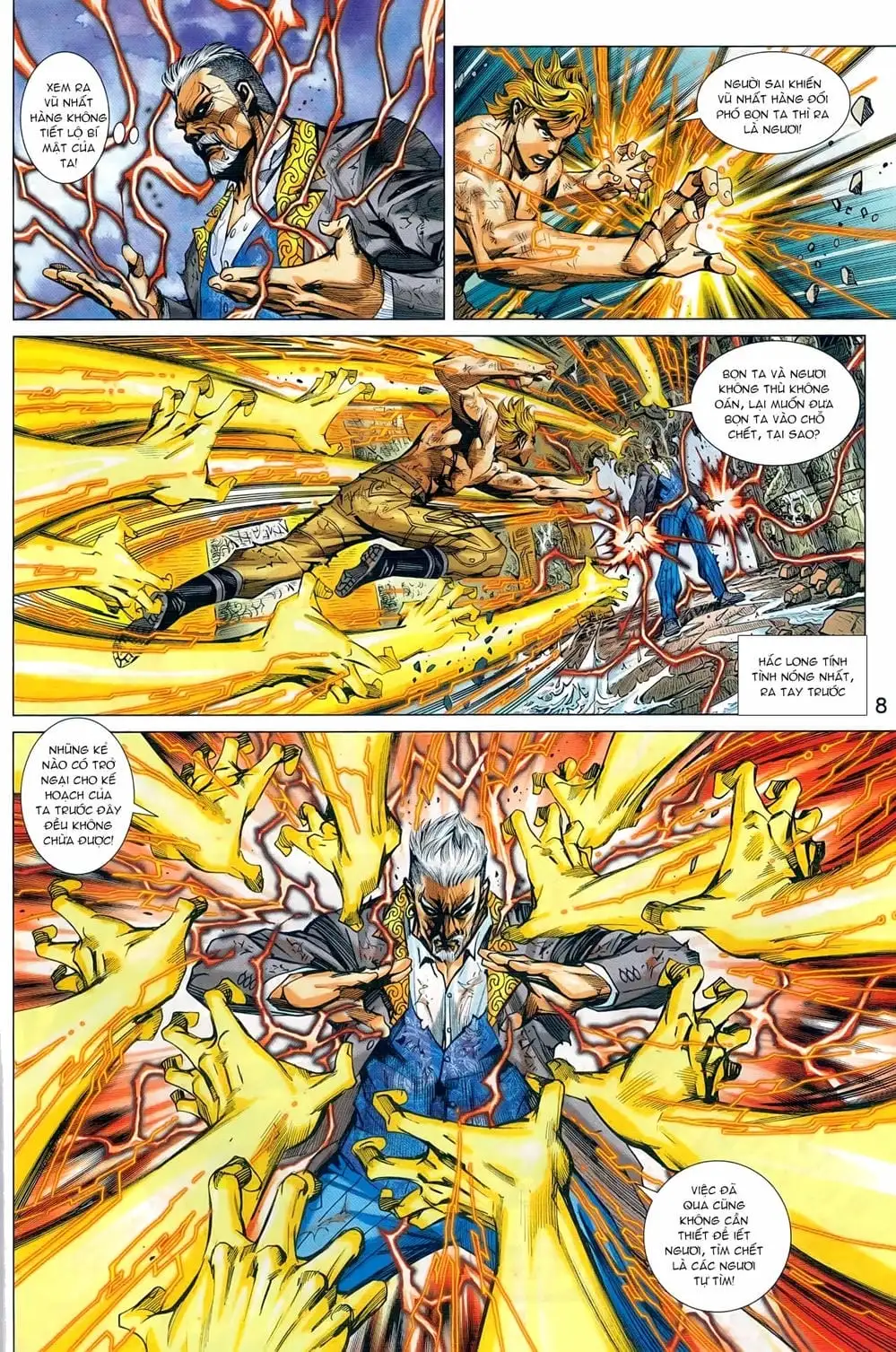 Truyện Tranh Tân Tác Long Hổ Môn trang 4