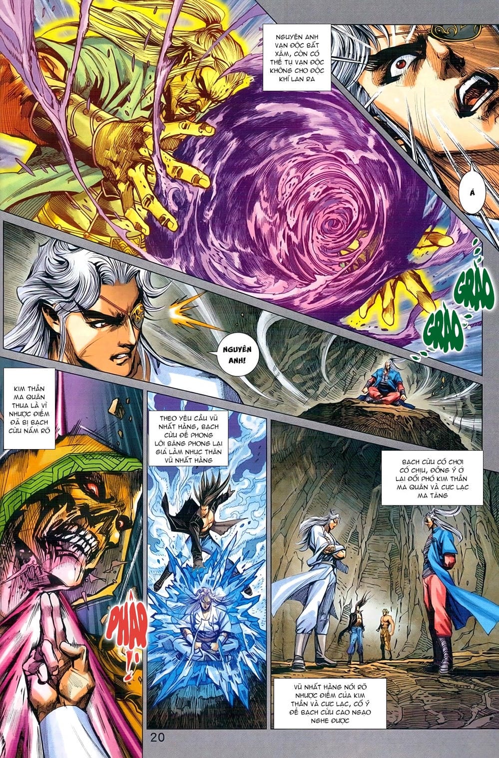 Truyện Tranh Tân Tác Long Hổ Môn trang 4