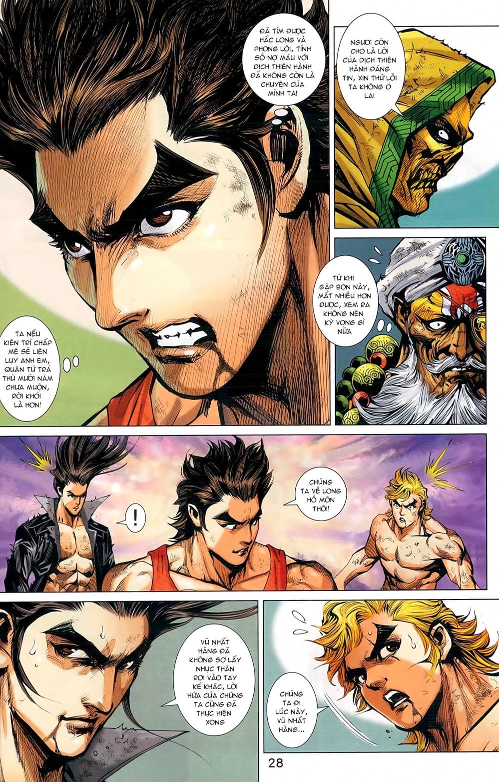 Truyện Tranh Tân Tác Long Hổ Môn trang 4