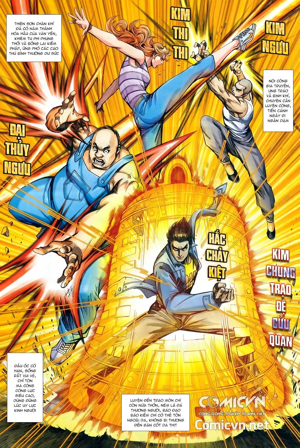 Truyện Tranh Tân Tác Long Hổ Môn trang 4