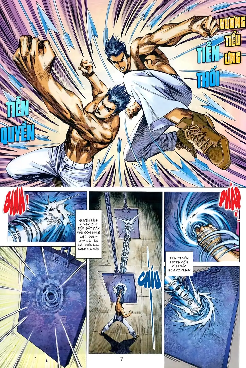 Truyện Tranh Tân Tác Long Hổ Môn trang 4