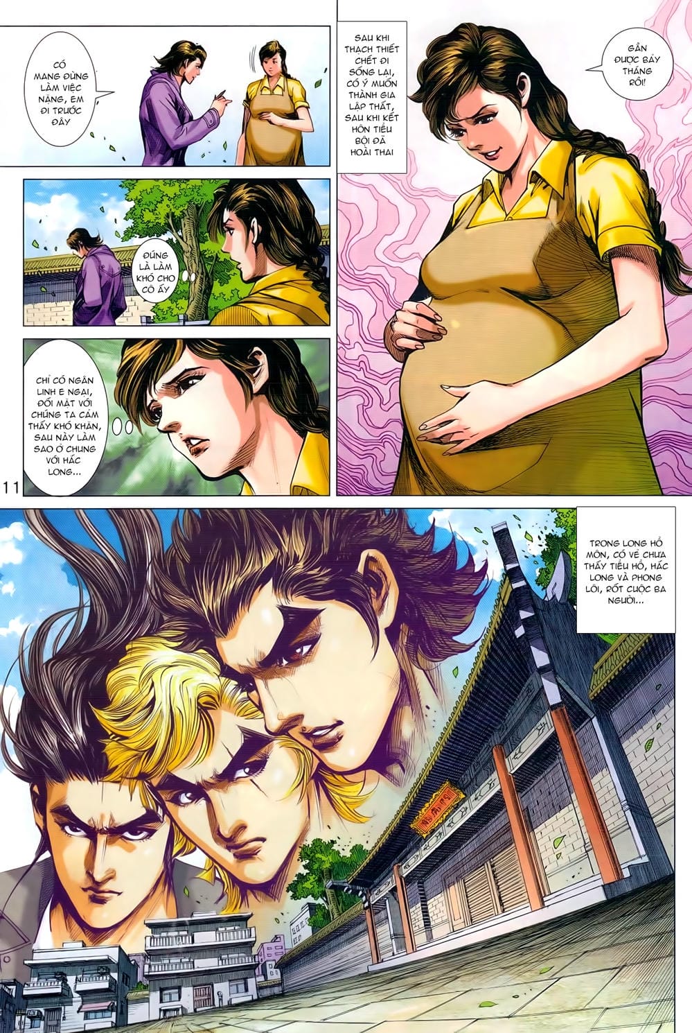 Truyện Tranh Tân Tác Long Hổ Môn trang 4