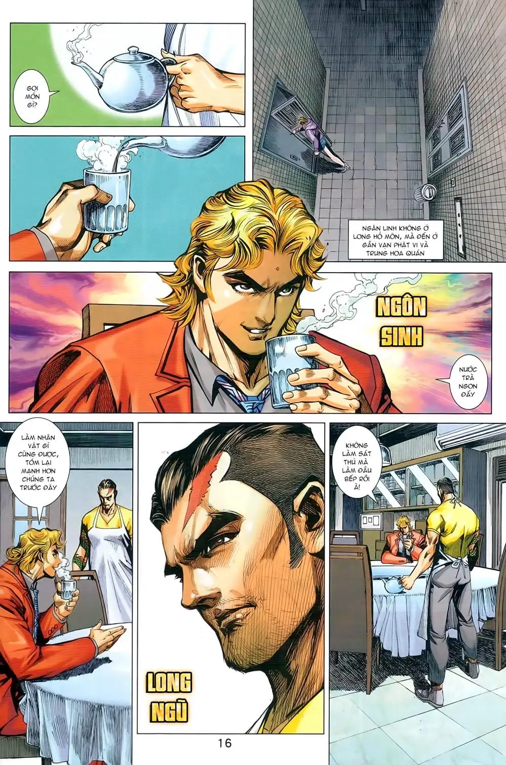 Truyện Tranh Tân Tác Long Hổ Môn trang 4