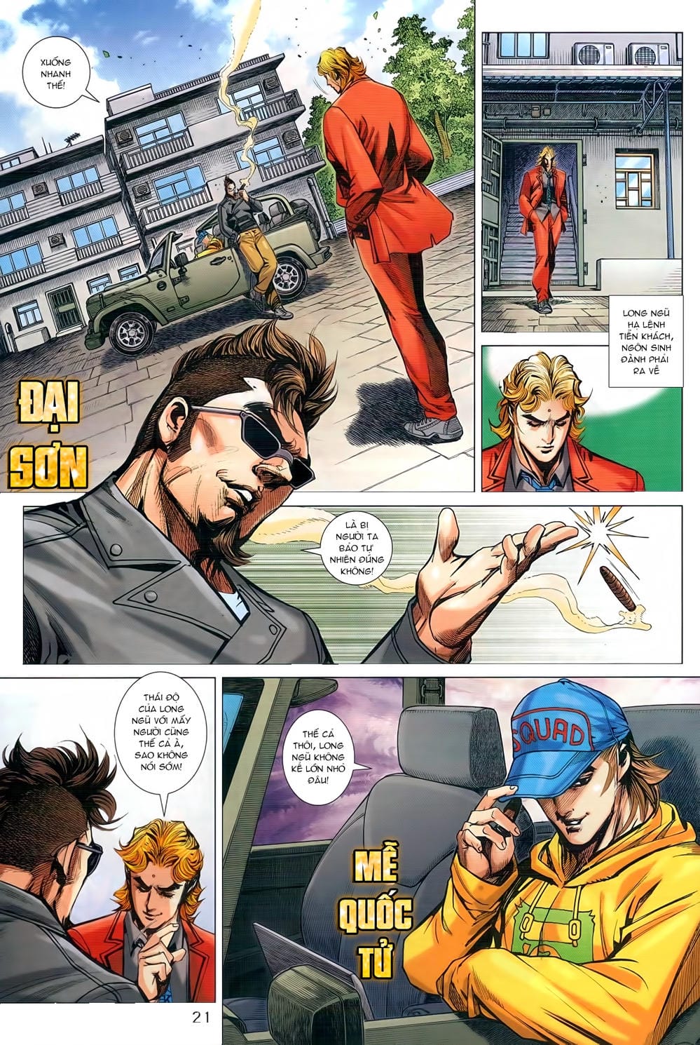 Truyện Tranh Tân Tác Long Hổ Môn trang 4