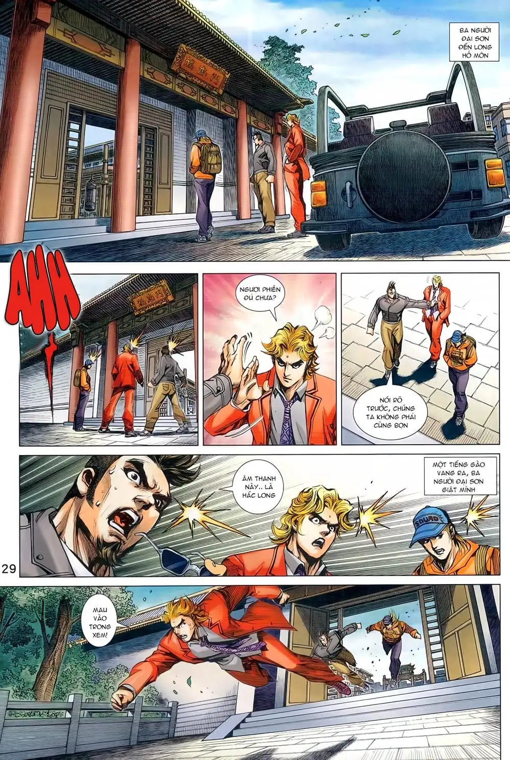 Truyện Tranh Tân Tác Long Hổ Môn trang 4