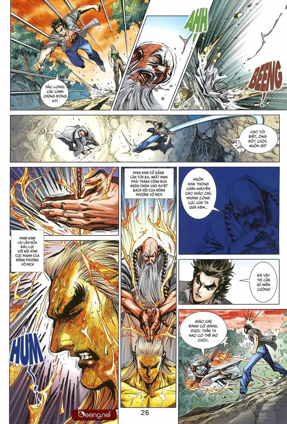 Truyện Tranh Tân Tác Long Hổ Môn trang 4