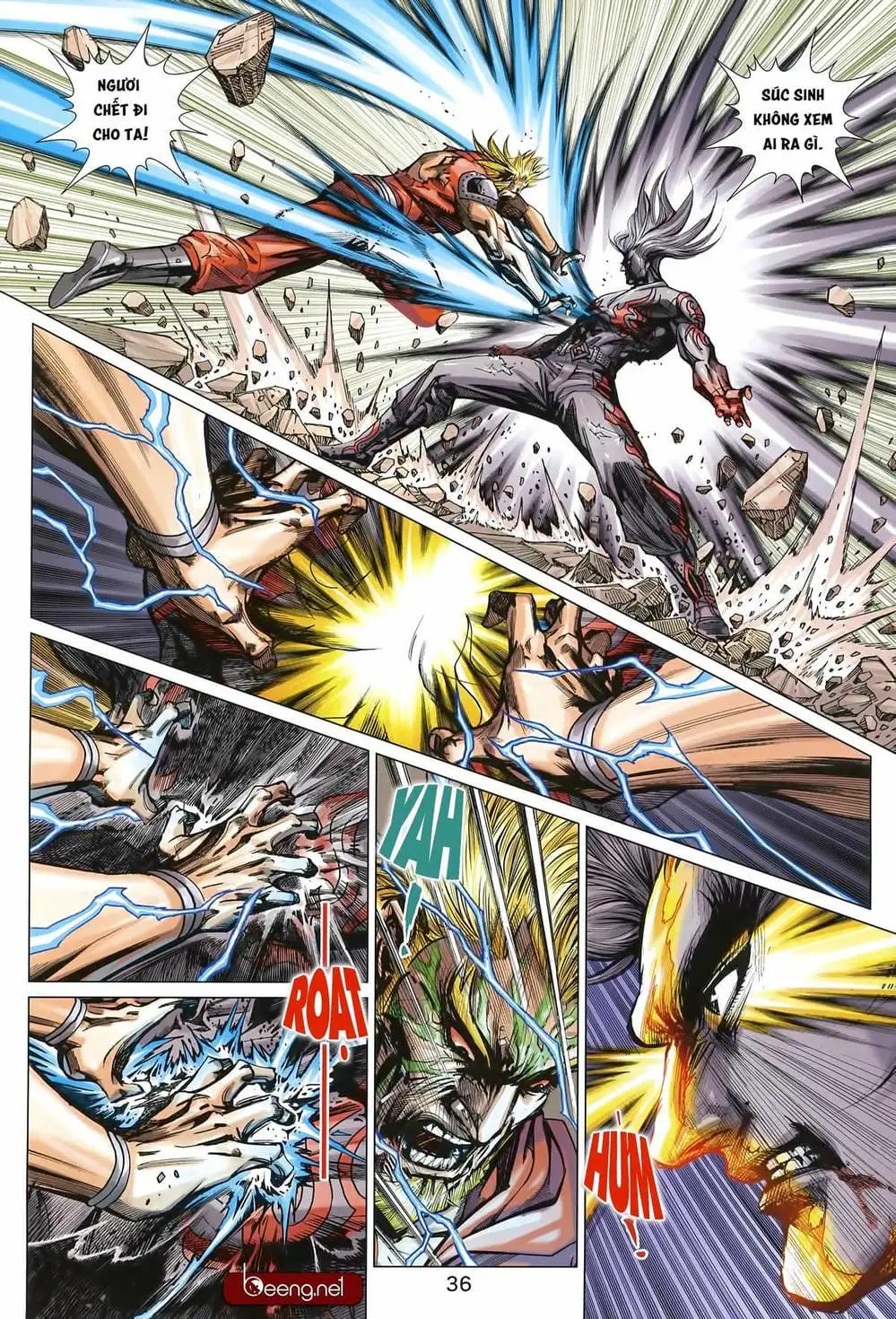 Truyện Tranh Tân Tác Long Hổ Môn trang 4